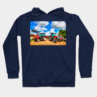 Brand New Red Tractors Hoodie